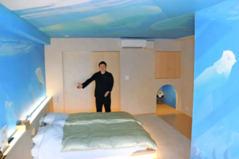 三重県鳥羽市の旅館「扇芳閣」、ラッコ好きに超人気の新客室がGWまで連日満室