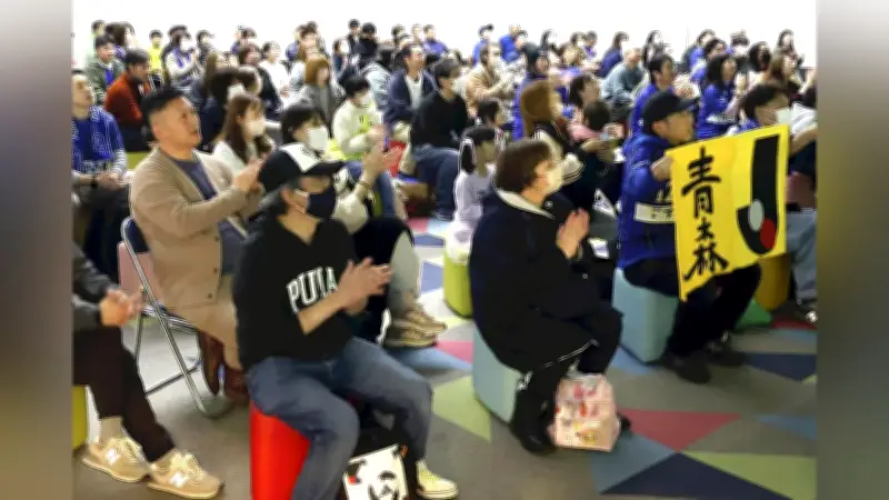ラインメール青森がJFLカップ開幕戦で勝利、青森市で130人超のサポーターがPVで熱い声援