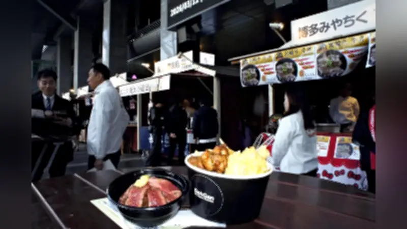 JR博多駅前で「九州お肉の王国まつり2026」開幕、博多和牛など地元ブランド肉が一堂に