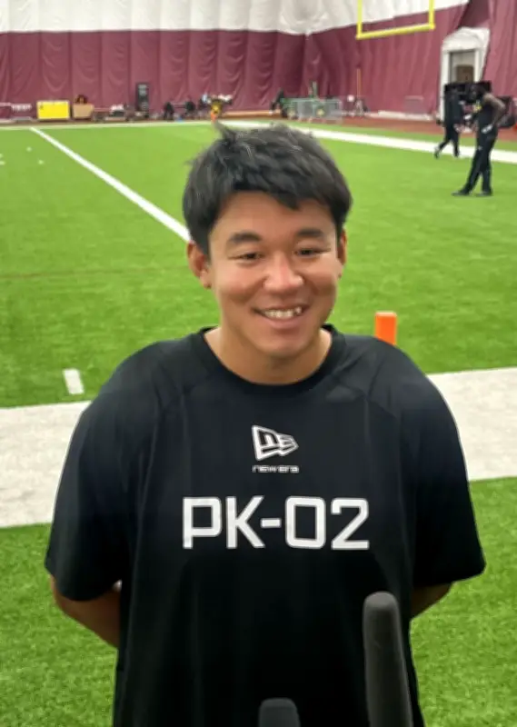 NFLドラフト目指す松澤寛政、プロデーでアピール不調「思い通りにいかず悔しい」
