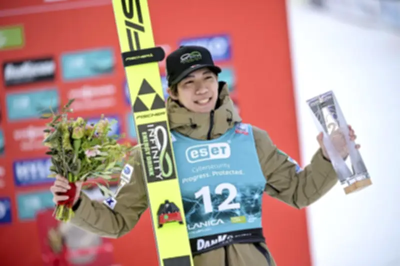 二階堂蓮が２位、中村直幹６位　W杯ジャンプ男子第28戦で日本勢健闘