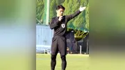 岡山の大戸魁さん、サッカー1級審判員に認定 J1主審目指し日々鍛錬