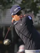 米男子ゴルフ第2日、久常涼が20位に浮上 松山英樹は29位に後退