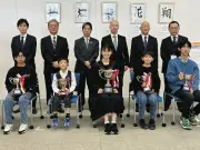 ナスバ書道コンテスト全国から337点応募 優秀賞に新井朝陽さん「挑戦するぞ」の思い込め