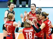 デンソーエアリービーズが埼玉上尾にストレート勝ち、バレーボールＳＶリーグ女子でＣＳ進出へ望みつなぐ