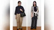 水玉柄で春の装いを華やかに シンプルなコーディネートに彩りを添える