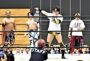 楢葉町で熱戦！DDTプロレス大会、移住促進事業の一環で3年連続開催