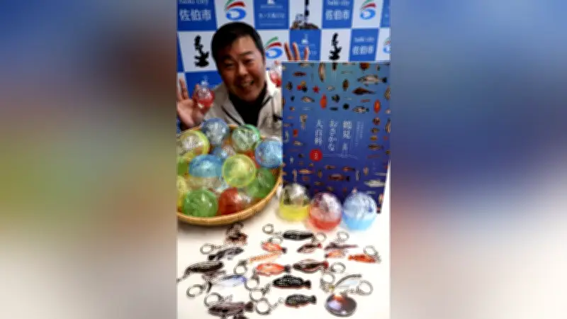 大分・鶴見の魚介108種がカプセルトイに！住民有志が製作、食堂に設置で地域PR