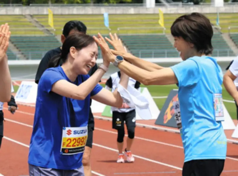 石川佳純さん、初ハーフマラソン完走 2時間43分「すごく楽しかった」
