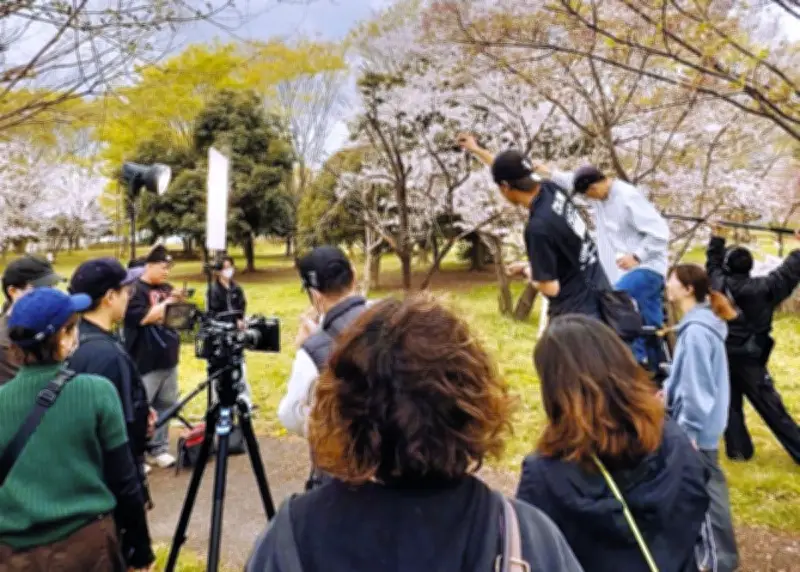 幸手市制40周年記念映画「桜の下のポリフォニー」製作中 市民600人超が参加し地域の魅力を描く