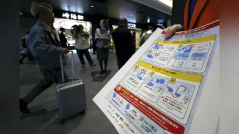 航空機内でのモバイルバッテリー使用禁止、4月24日から施行…持ち込みは1人2個までに制限