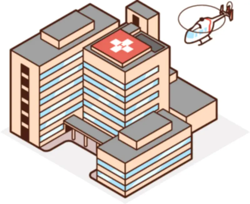 原子力災害時の医療体制、全国に51の拠点病院と5つの3次医療機関