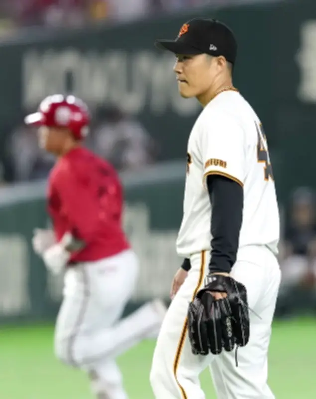 巨人・則本昂大が登録抹消、広島戦で5回6失点の大乱調