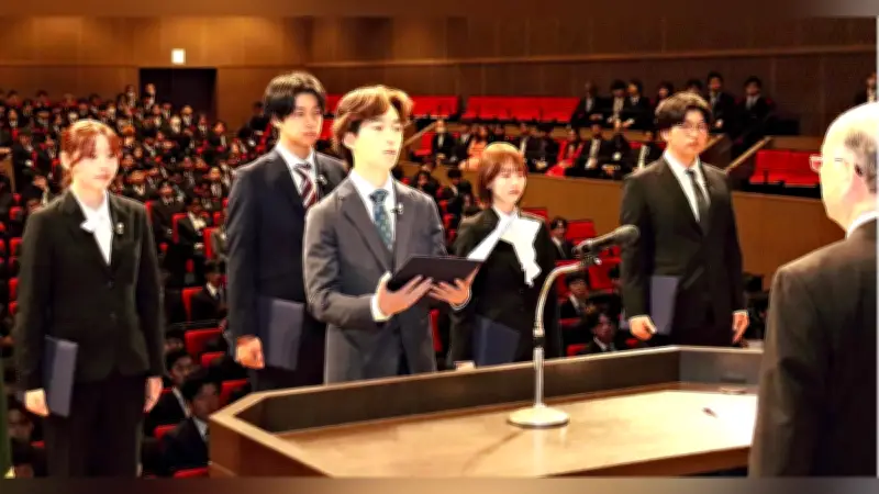 日本文理大で入学式、567人が新たな門出　社会デザイン学環1期生も誕生