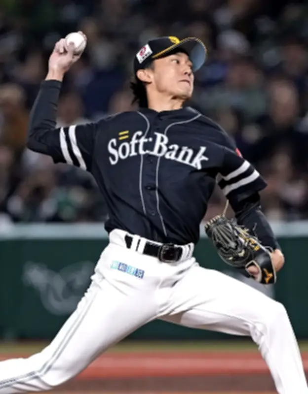 ソフトバンク大津、7回1失点9奪三振で3勝目 連敗ストップ