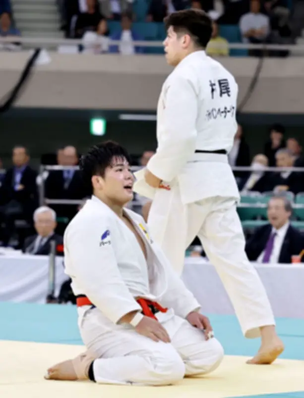 柔道全日本選手権、田嶋剛希が90キロ級で初優勝　村尾三四郎を破る