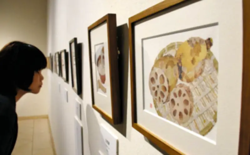 97歳の新聞ちぎり絵作家・木村セツさん、茨城県笠間市で初の大規模原画展を開催