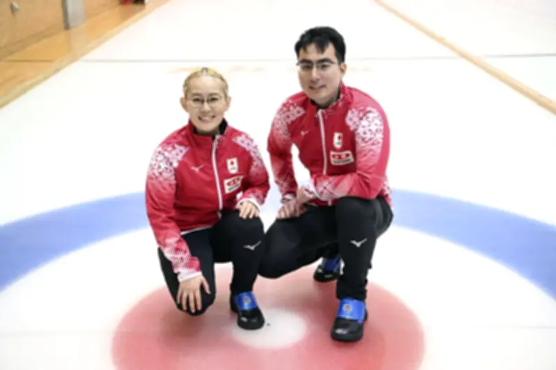 小穴桃里・青木豪組がカーリング混合ダブルス世界選手権で優勝へ意欲　初出場で決意表明