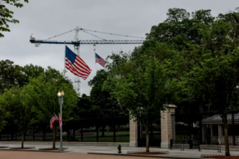 トランプ氏、ホワイトハウス宴会場建設の必要性を発砲事件の論拠に