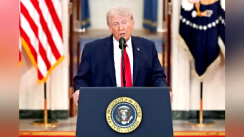 トランプ大統領が演説で見解表明「紛争終結でホルムズ海峡自然開通、ガソリン価格急落」