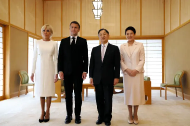 天皇皇后両陛下、マクロン大統領夫妻と皇居で昼食会 漫画と文学で日仏交流深める