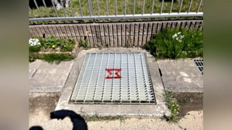 愛知・豊橋市で鉄製蓋の盗難相次ぐ 市章「ちぎりマーク」をスプレーで描き防止策強化