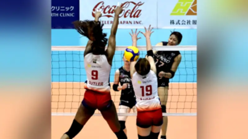 デンソーエアリービーズ、最終戦で茨城に敗れＣＳ出場逃す　福島で９位でシーズン終了