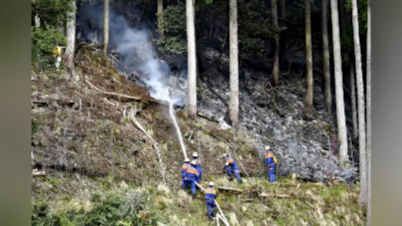 兵庫・豊岡市で初の「林野火災注意報」発令 乾燥条件でたき火控えるよう呼びかけ