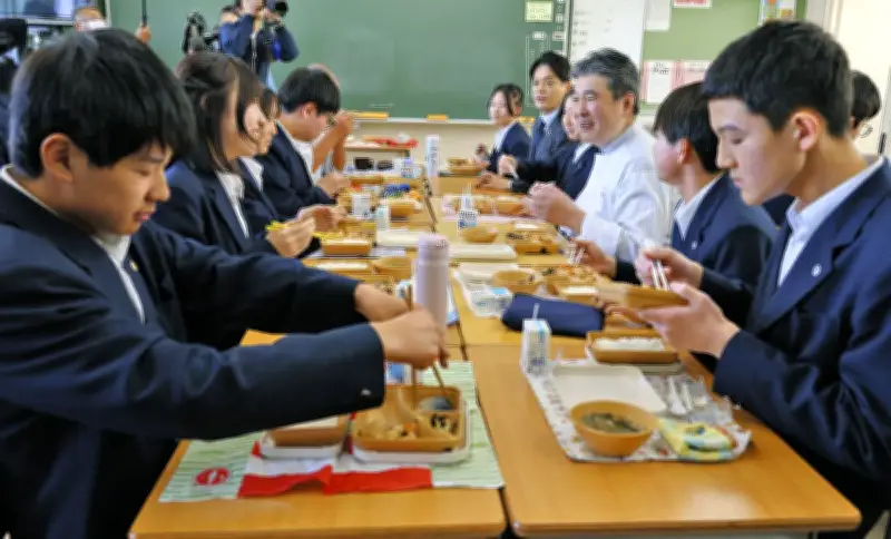 横浜市立中学校で「全員制給食」開始 生徒同士で味の感想を共有する新たな食育