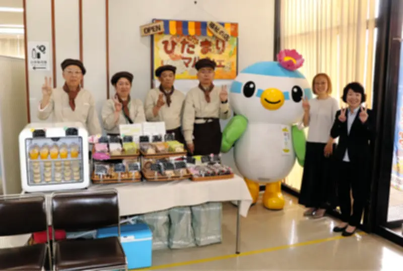 障害者就労施設の逸品が一堂に　蓮田市役所に「ひだまりマルシェ」開設