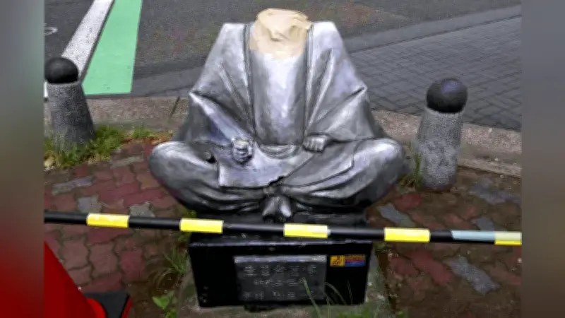 愛媛県警警官が名古屋の秀吉像の首を折り懲戒処分 器物損壊容疑で書類送検も不起訴