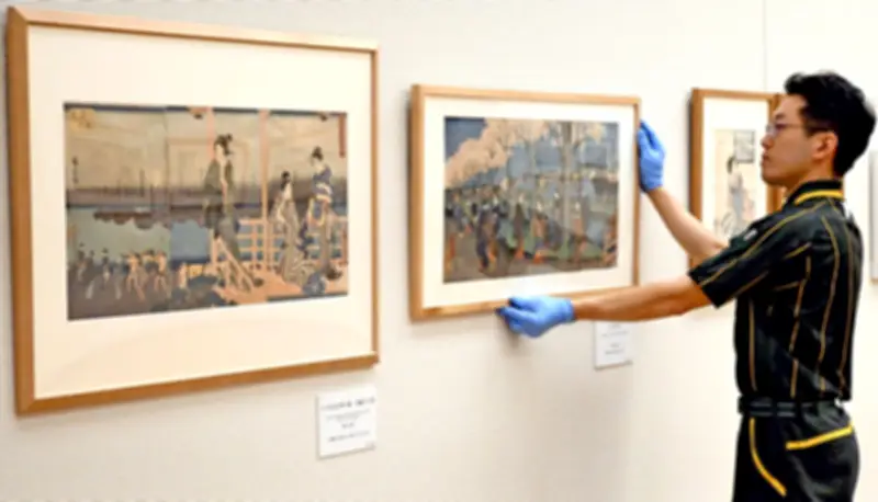 北斎と広重の名作が競演！郡山市立美術館で「大浮世絵展」が開幕