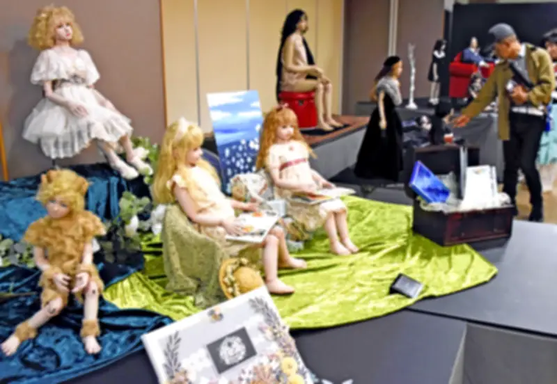 福島で国内最大規模の創作人形展が開幕、文部科学大臣賞など受賞作品を展示