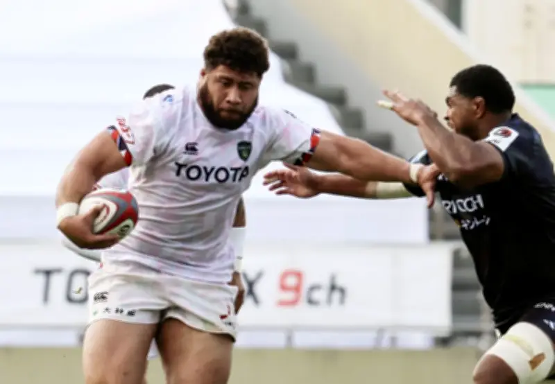 ラグビーリーグワン、トヨタがBR東京に勝利し7勝目を挙げる