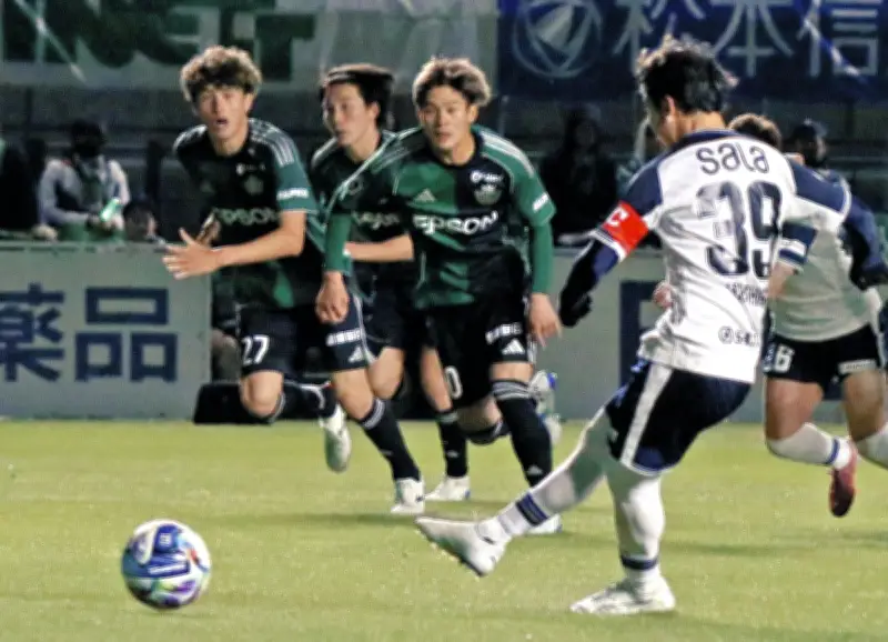 J2磐田、J3松本にPK戦で粘り勝ち 終了間際に同点で5連勝