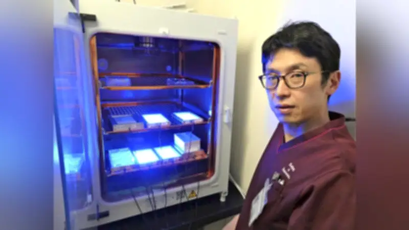 青色LED光が骨・筋肉腫瘍の増殖を抑制 徳島大が新治療法研究、切断回避へ道