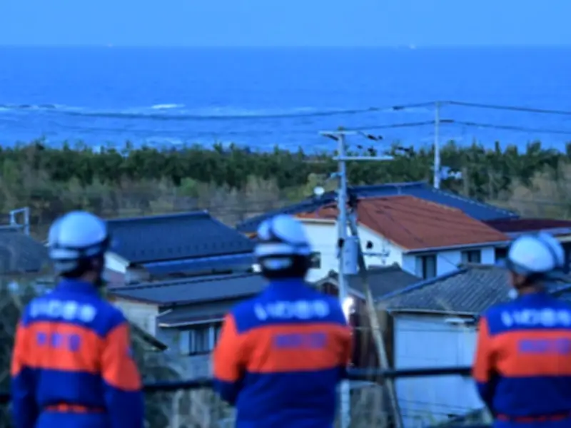 三陸沖でM7.7の地震発生、津波注意報でいわき市など避難指示 新幹線も運休