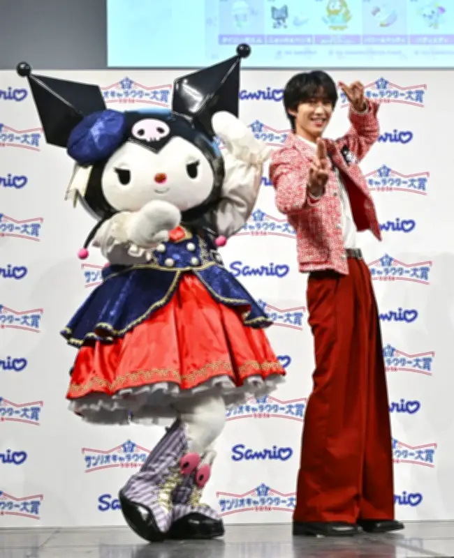 M!LK曽野舜太が「クロミかわいすぎて滅！」 2026年サンリオキャラクター大賞開幕イベントで熱演