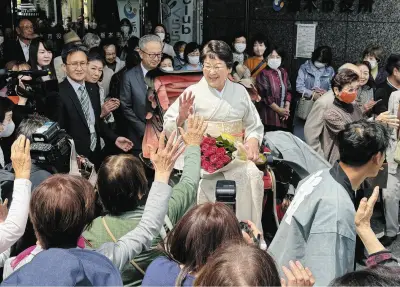 大川秀子栃木市長が退任、2期8年の任期終え職員に感謝　後任は琴寄昌男氏