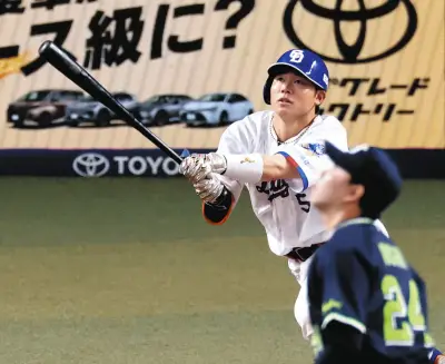 中日が今季初のサヨナラ勝利、村松開人が逆転サヨナラ3ランで連敗6でストップ