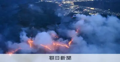 岩手・大槌の山林火災を「局地激甚災害」に指定へ、大船渡に次ぎ5例目