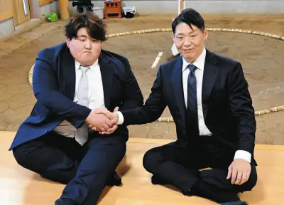 大相撲・放駒部屋に新弟子入門 白神嶺治、土木会社から一念発起で相撲界へ