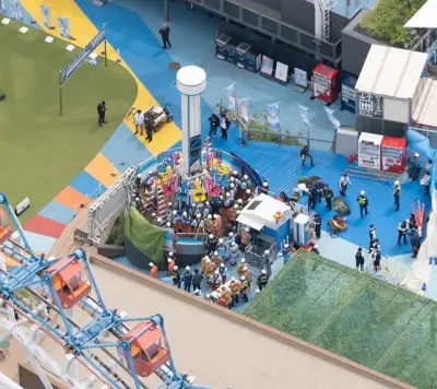 東京ドームシティで遊具点検中の事故、作業員が死亡 文京区の遊園地で発生