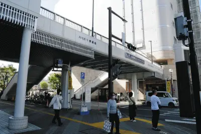 埼玉・草加駅前の歩道橋、愛称は「パリポリ歩道橋」に決定