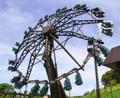 沖縄・ジャングリアに新絶叫アトラクション「やんばるトルネード」、県民先行体験会開催