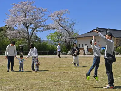 福島・いわき市に新たな歴史公園「磐城平城しろあと公園」が開園、体験施設は「緑天庵」に