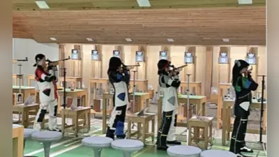 桐山絢渚さん、全国高校ライフル射撃選抜大会で新記録優勝