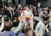 大川秀子栃木市長が退任、2期8年の任期終え職員に感謝　後任は琴寄昌男氏