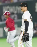 巨人・則本昂大が登録抹消、広島戦で5回6失点の大乱調