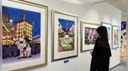 わたせせいぞうの世界展、手塚治虫記念館で開催 ギャグ漫画からカラフルな男女像まで半世紀の軌跡